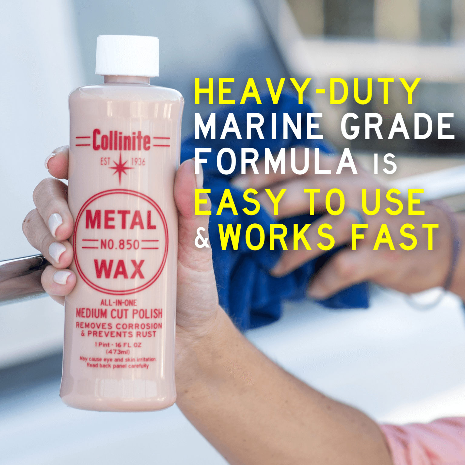 Liquid Metal Wax - Medium Cut Polish | Collinite Since 1936
