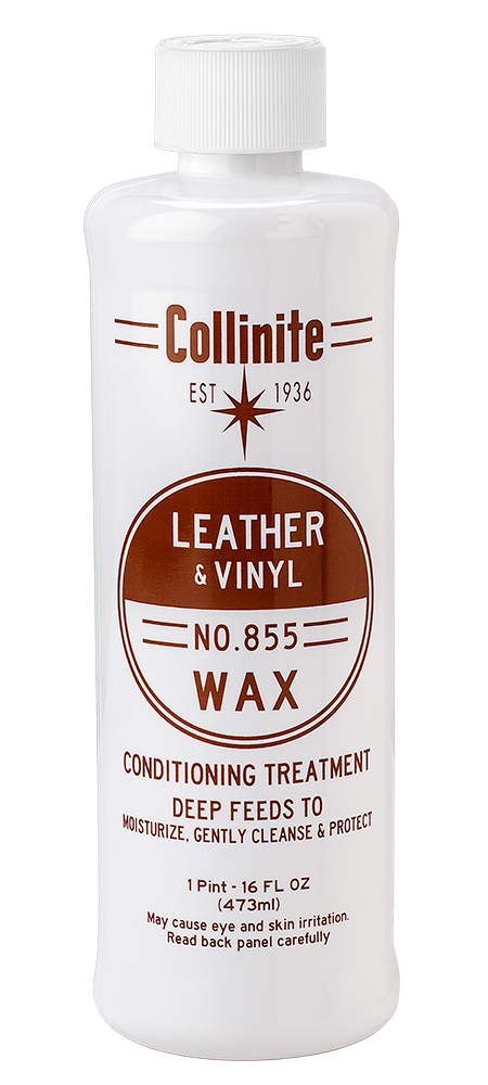 Leather vinyl wax no. 855