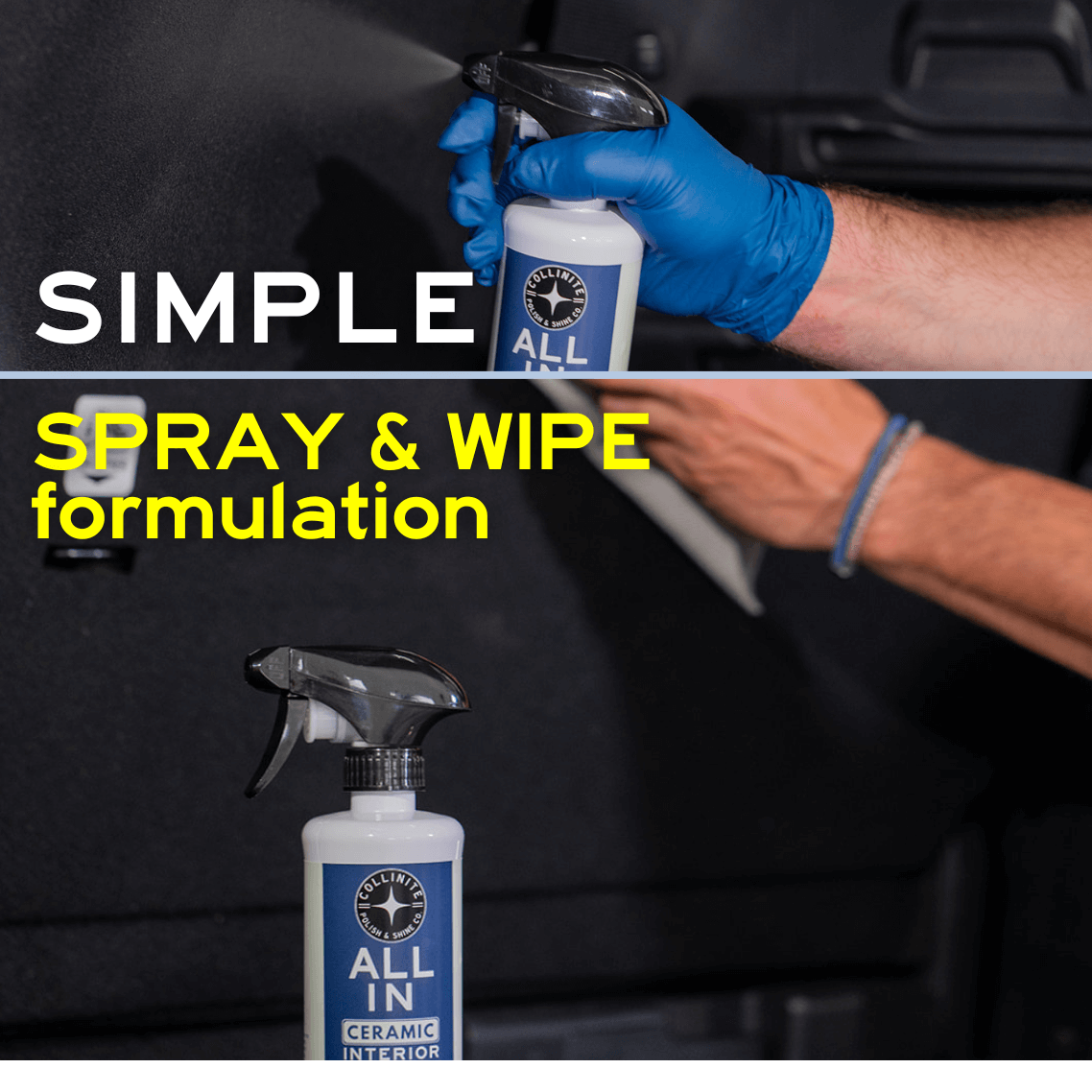 All in ceramic detailer in spray bottle